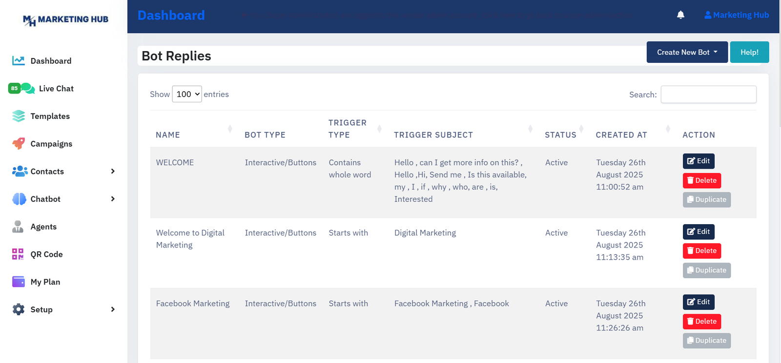 WhatsApp Bulk Messaging and Support